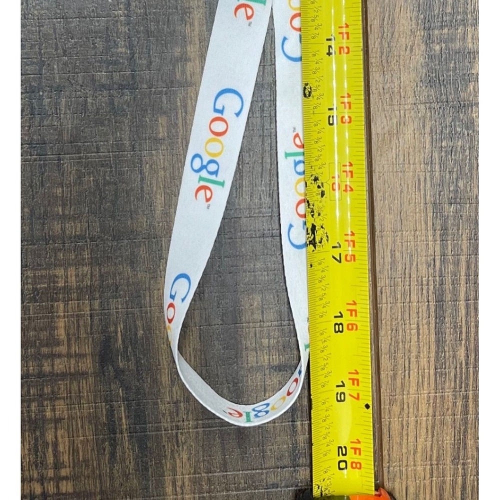 Google Lanyard Unisex OS Tech Swag White - Picture 5 of 5
